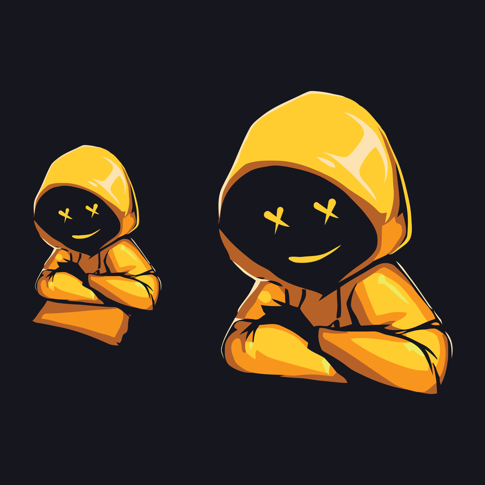 Yellow Hoodie Jacket Character