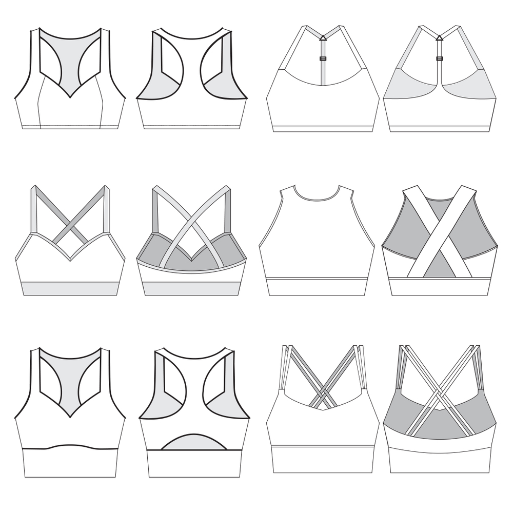 Different Types of Activewear Bras