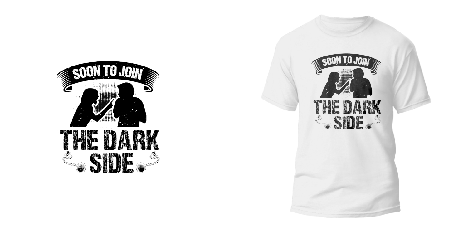'Soon to Join the Dark Side' - Bachelor Party T Shirt